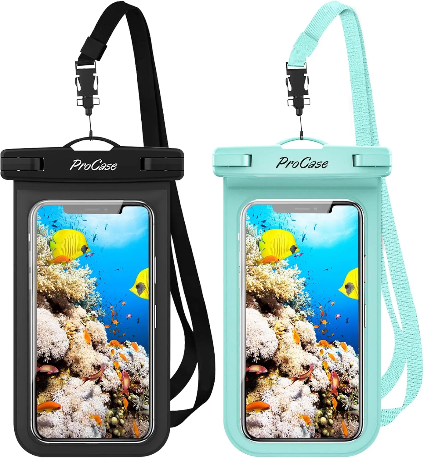 (2 Pack) Universal Waterproof Cellphone Pouch | ProCase