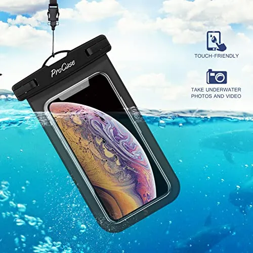 (2 Pack) Universal Waterproof Cellphone Pouch | ProCase