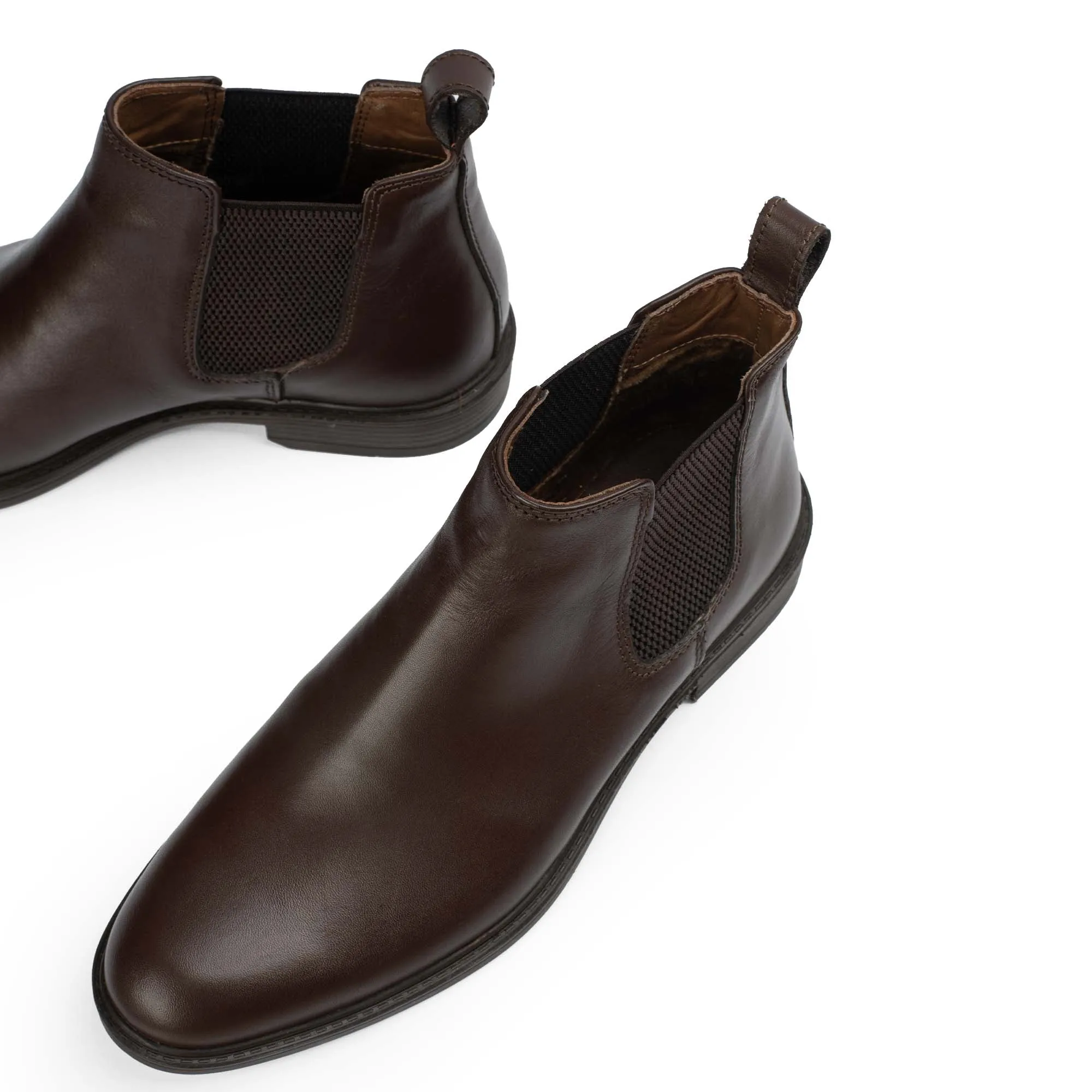 Adventurer BROWN Natural Leather Chelsea Boot