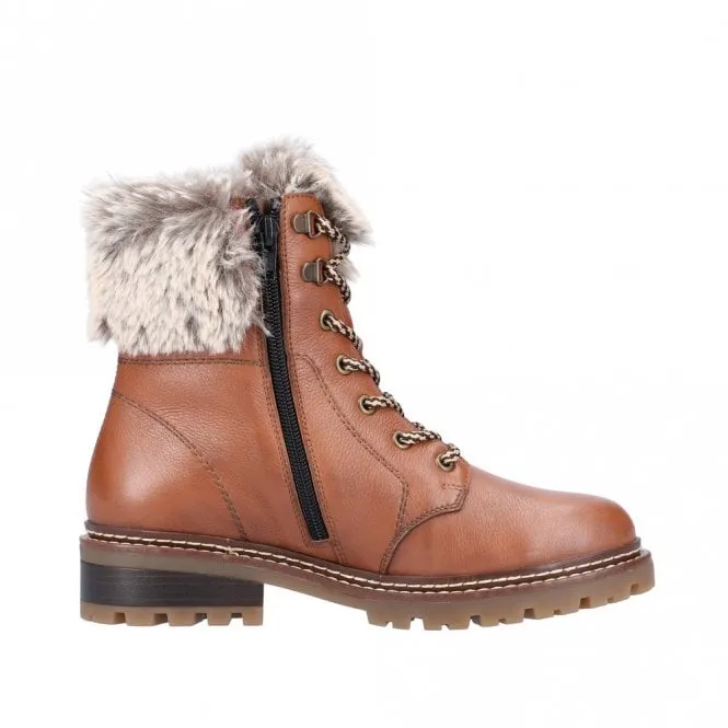 Alpine Brown Ankle Boots