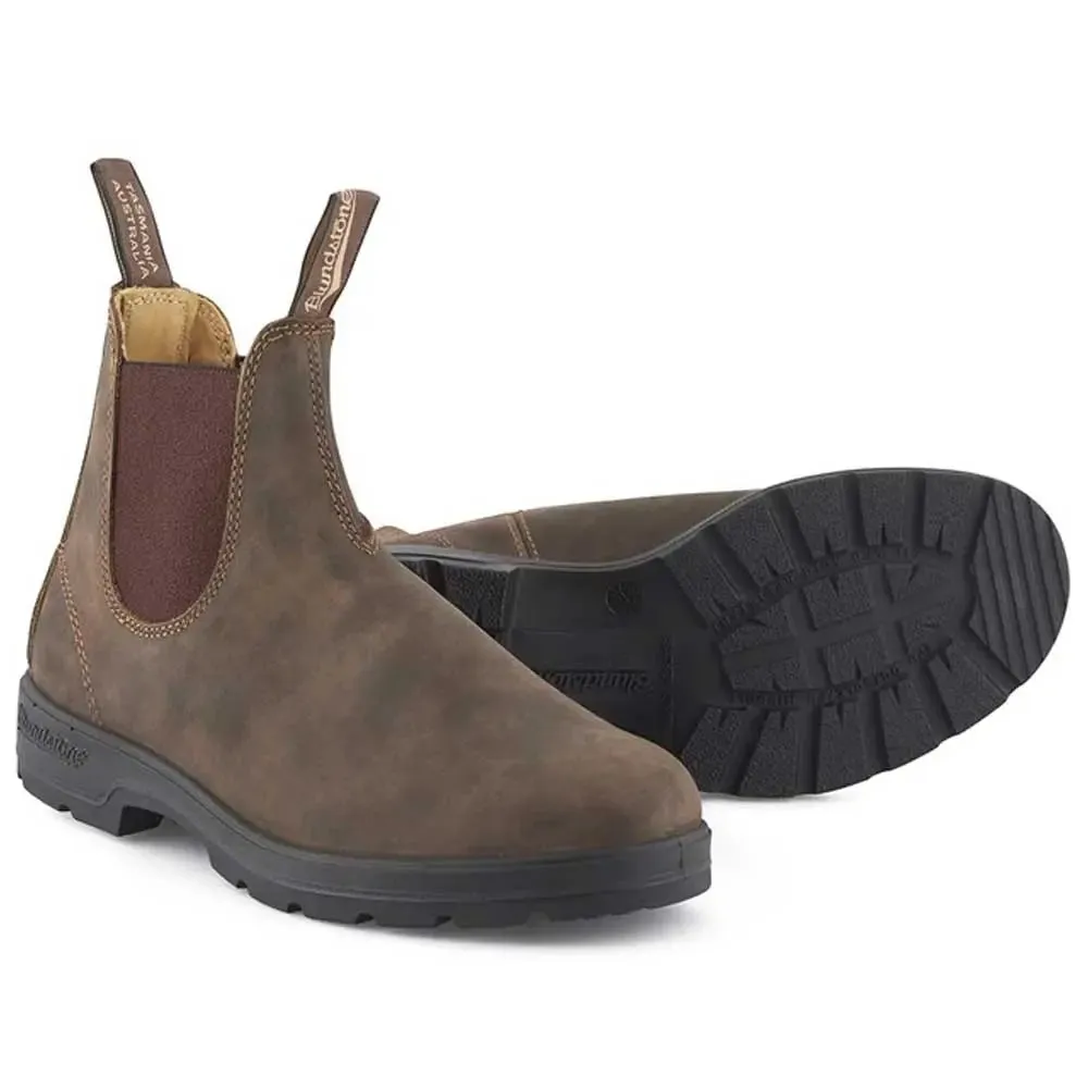 BLUNDSTONE Boots - 585 Leather - Rustic Brown