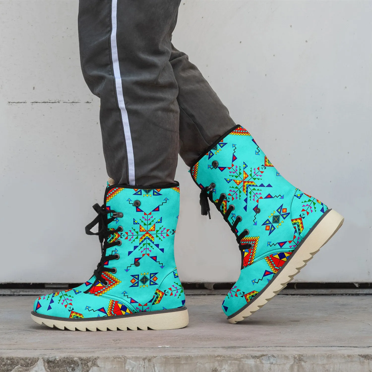 Buffalo Jump Turquoise Polar Winter Boots