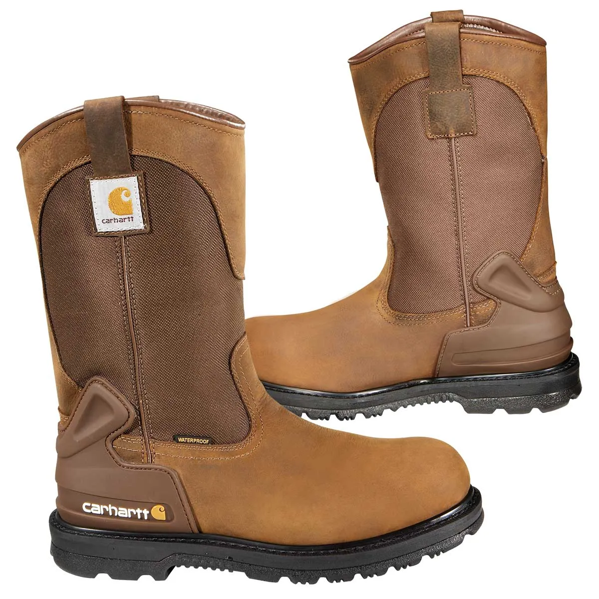 Carhartt Men's 11"H Plain Toe Wellington Boots