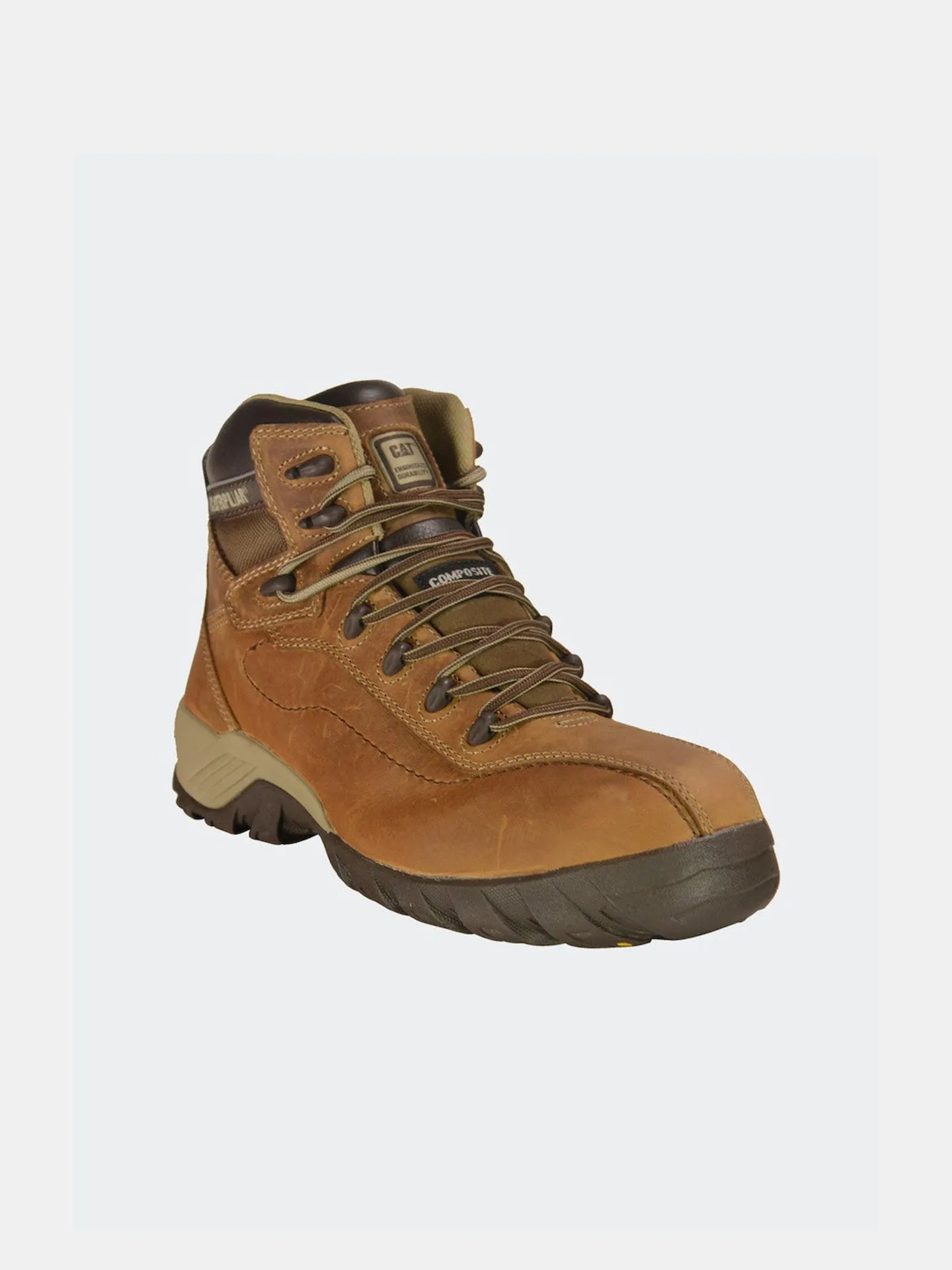 Caterpillar Men's Nitrogen Composite-Toe Work Boots