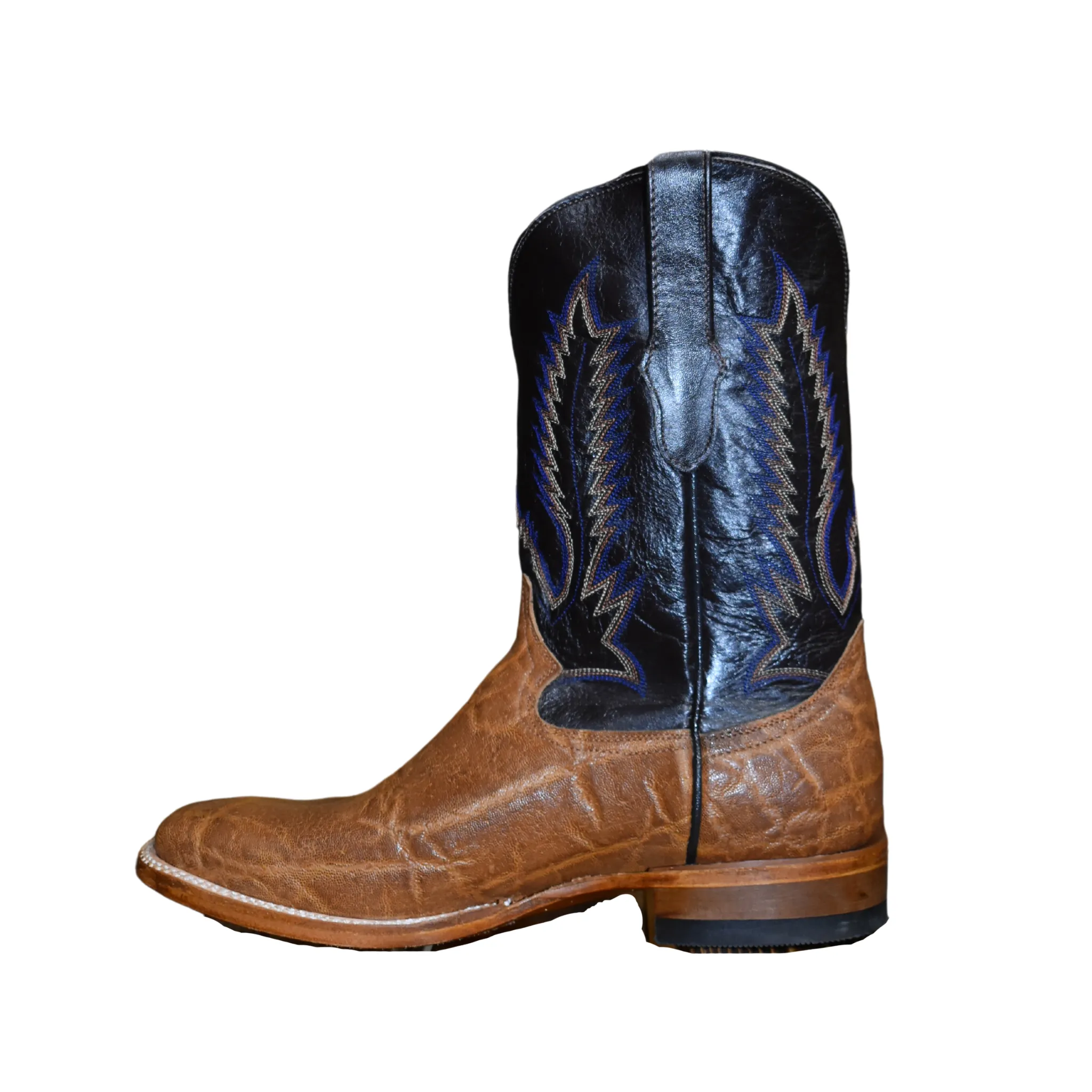 COWTOWN MEN'S HONEY ELEPHANT WESTERN BOOT - Q828