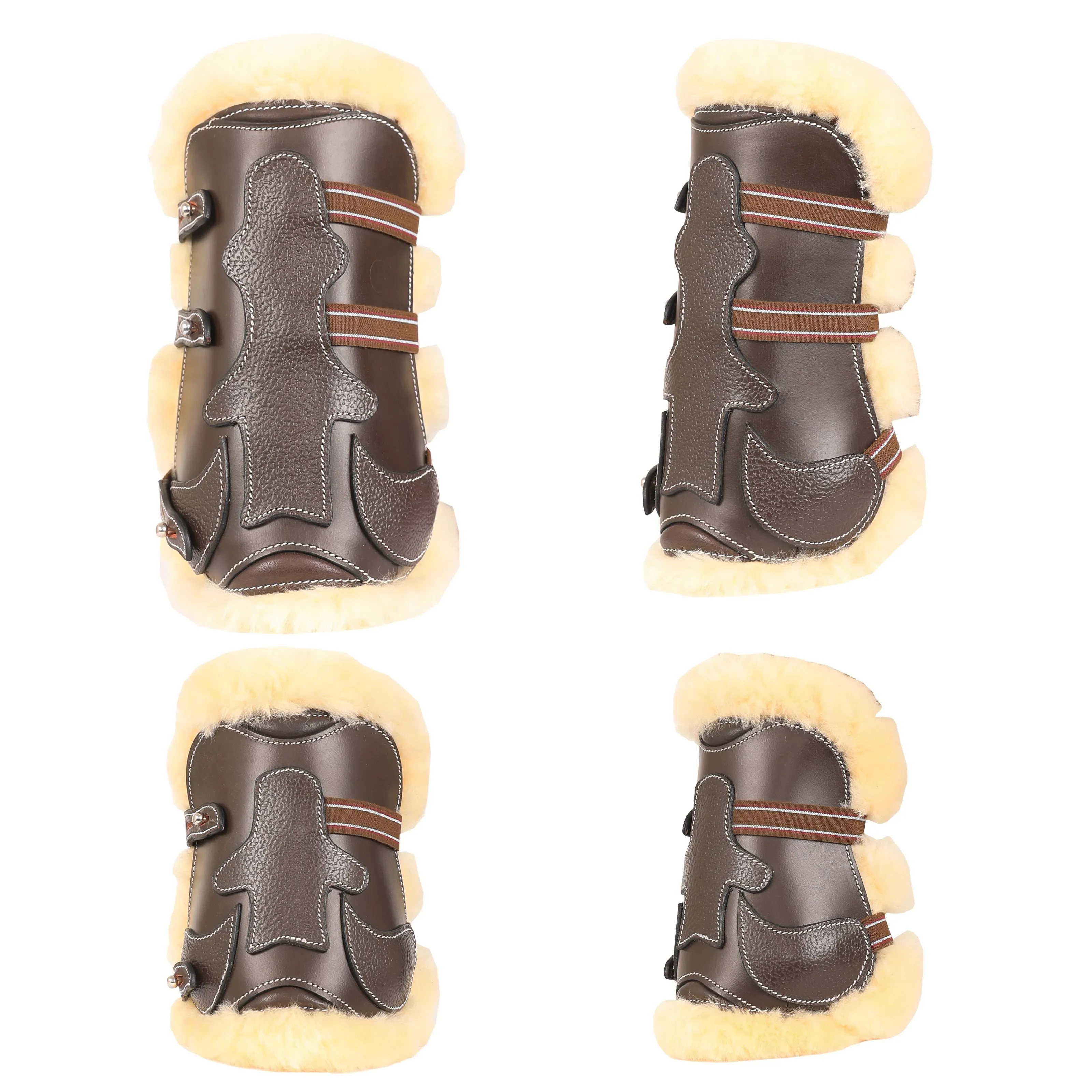 ExionPro Leather Horse Tendon Show Jump Boots - 403