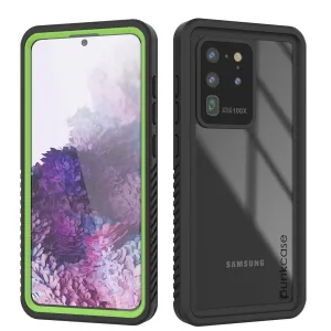 Galaxy S20 Ultra Water/Shockproof [Extreme Series] Screen Protector Case [Light Green]