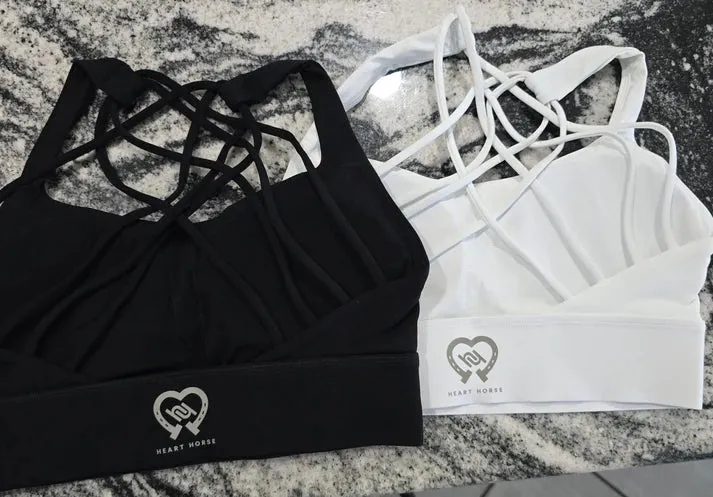 Heart Horse Sports Bra