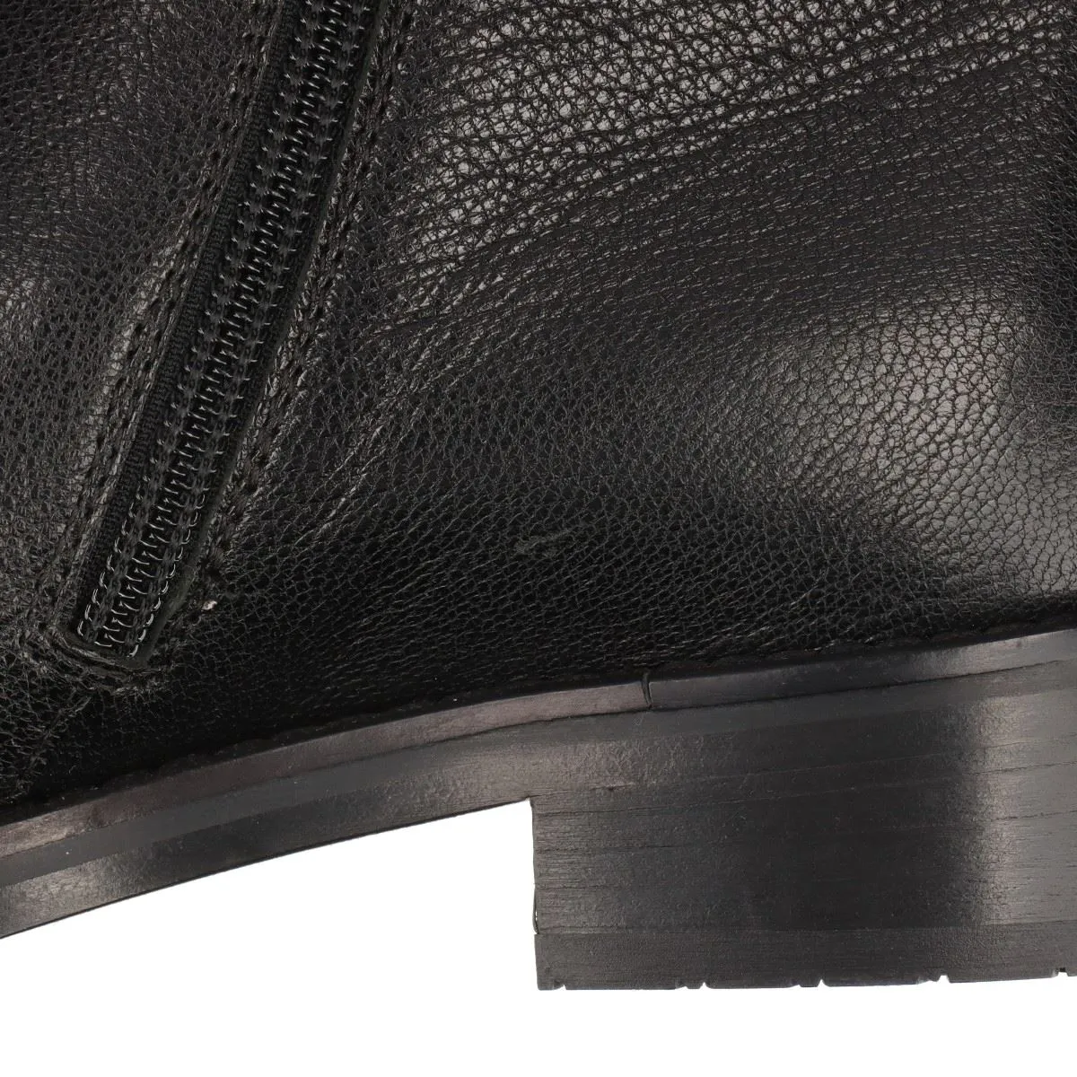 Jimmy Choo Leather Long Boots Black