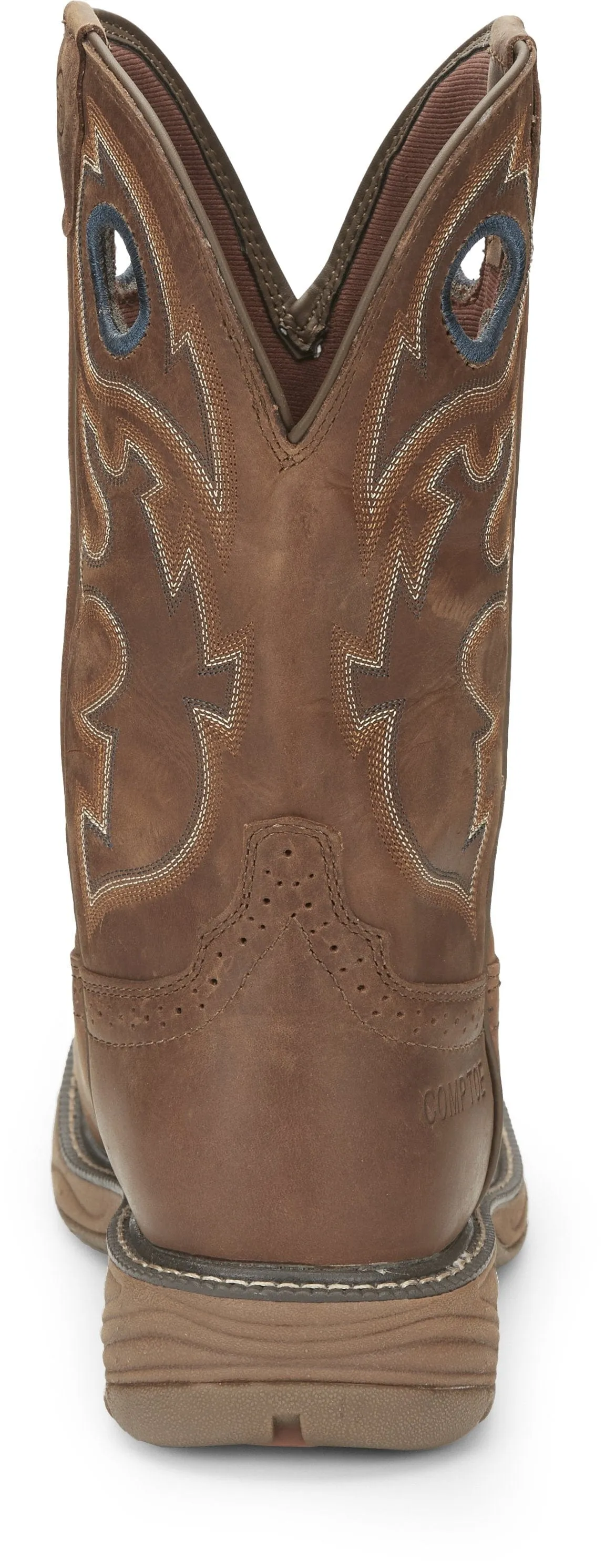 Justin Stampede Rush Round Toe Work Boot SE4334