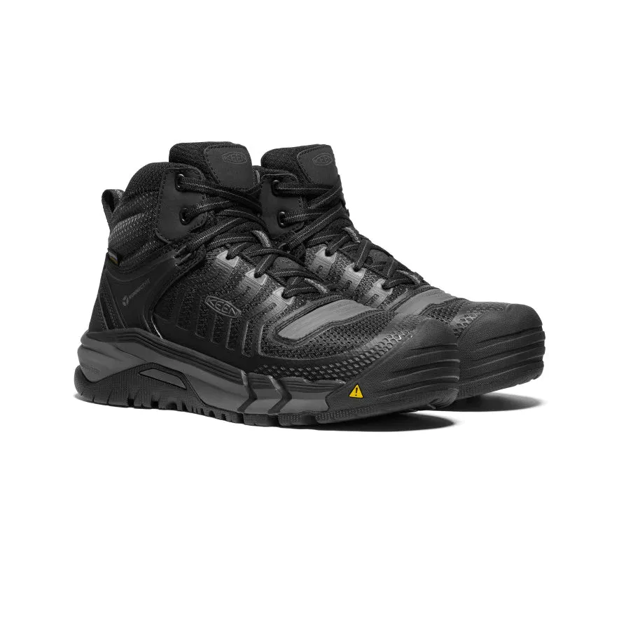 KEEN UTILITY MENS KANSAS CITY CARBON FIBER TOE - BLACK