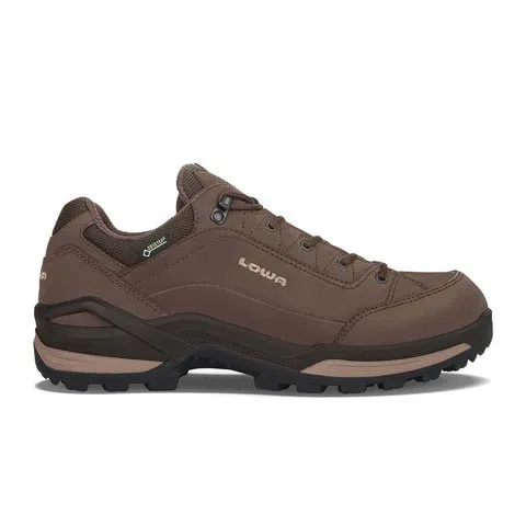 Lowa Renegade GTX Lo Hiking Shoe (Men) - Espresso/Beige