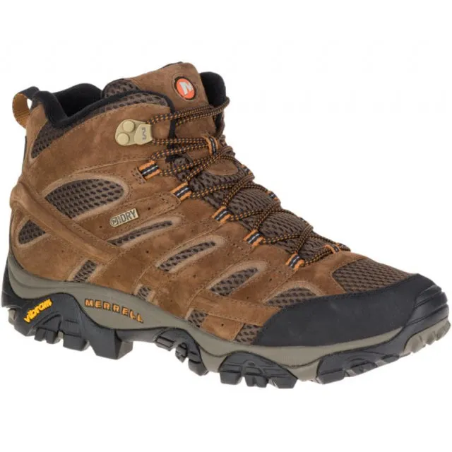 Merrell Men's Moab 2 Mid WP Hiking Boot -D