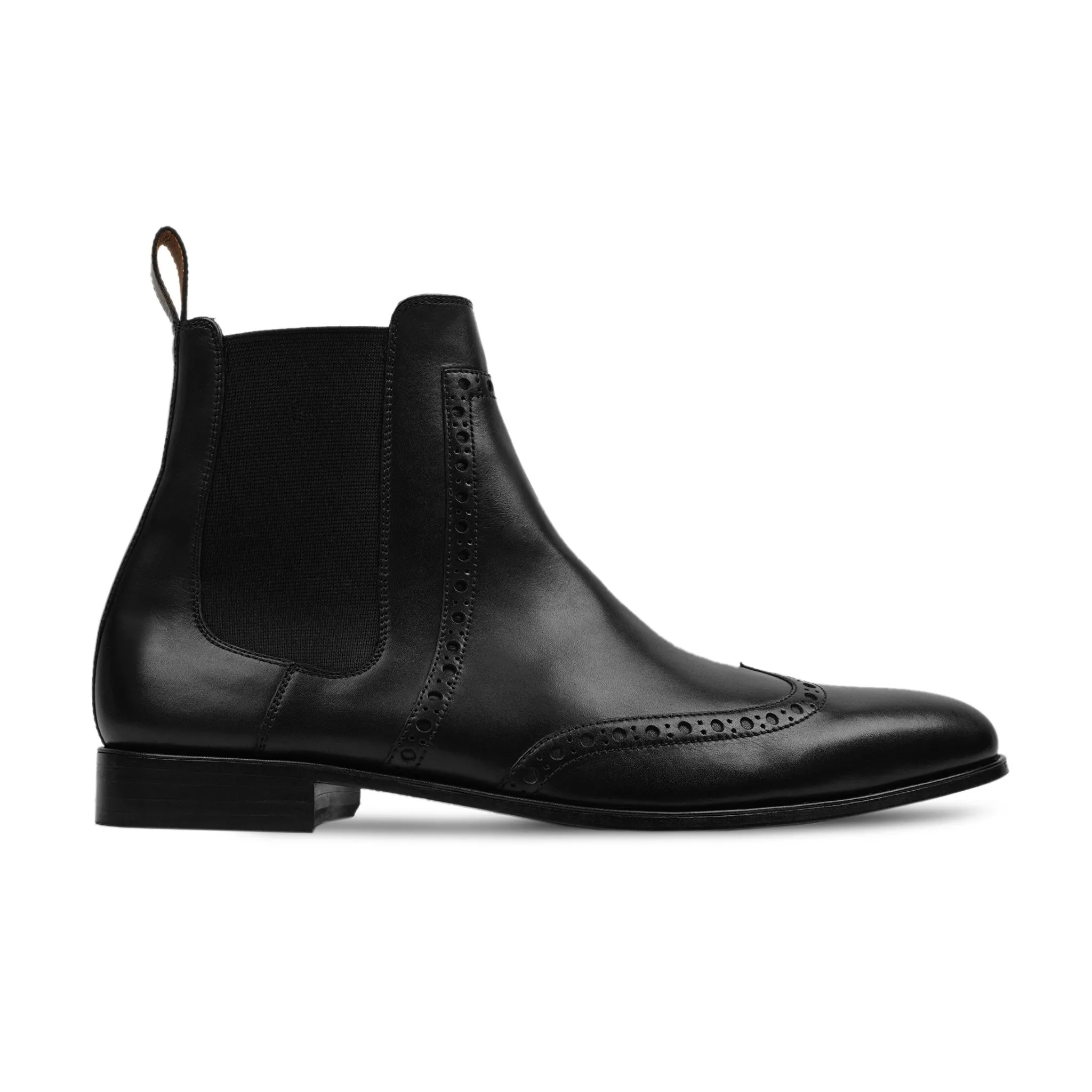 Rei - Men's Black Calf Leather Chelsea Boot