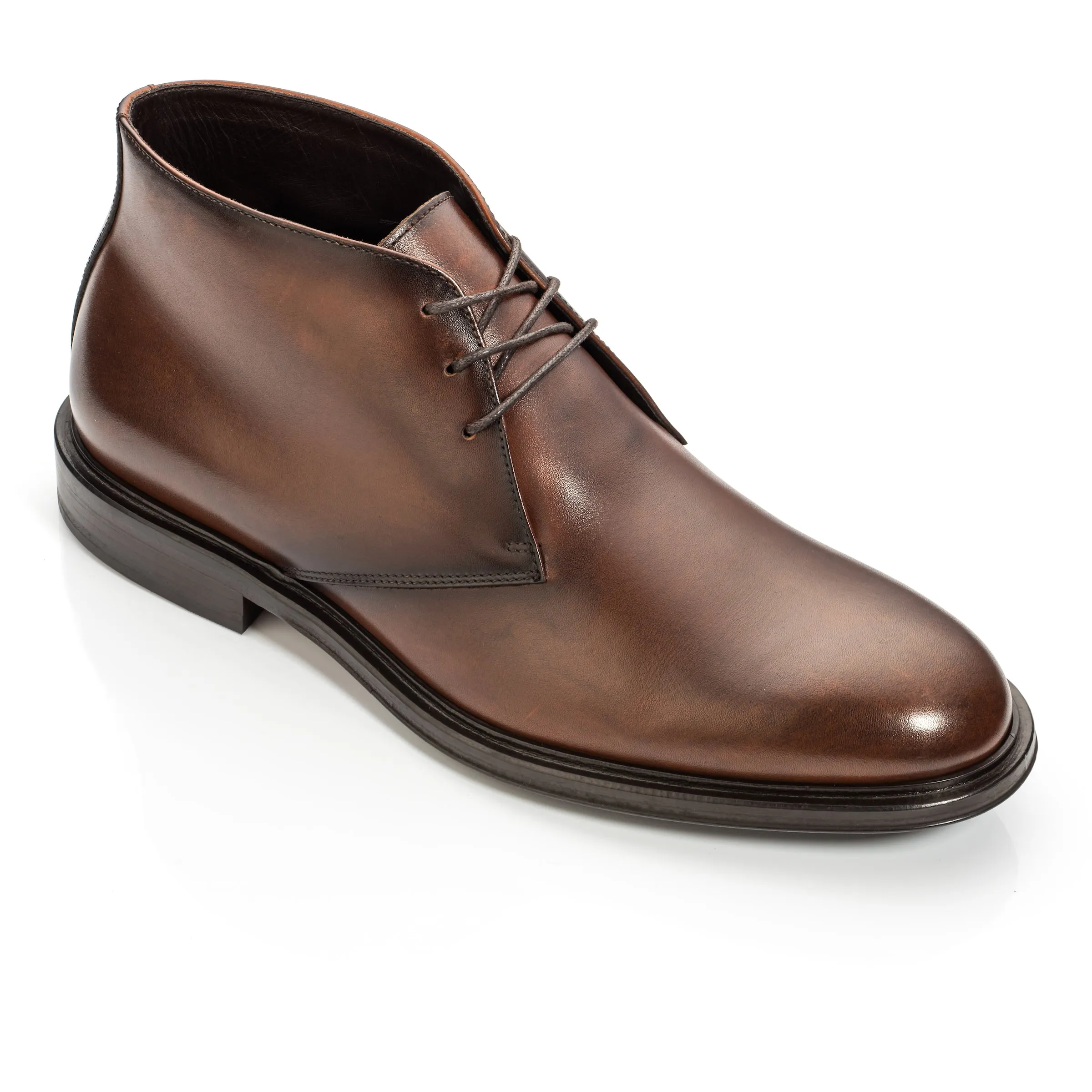 Richard Cognac Calf Chukka Boot