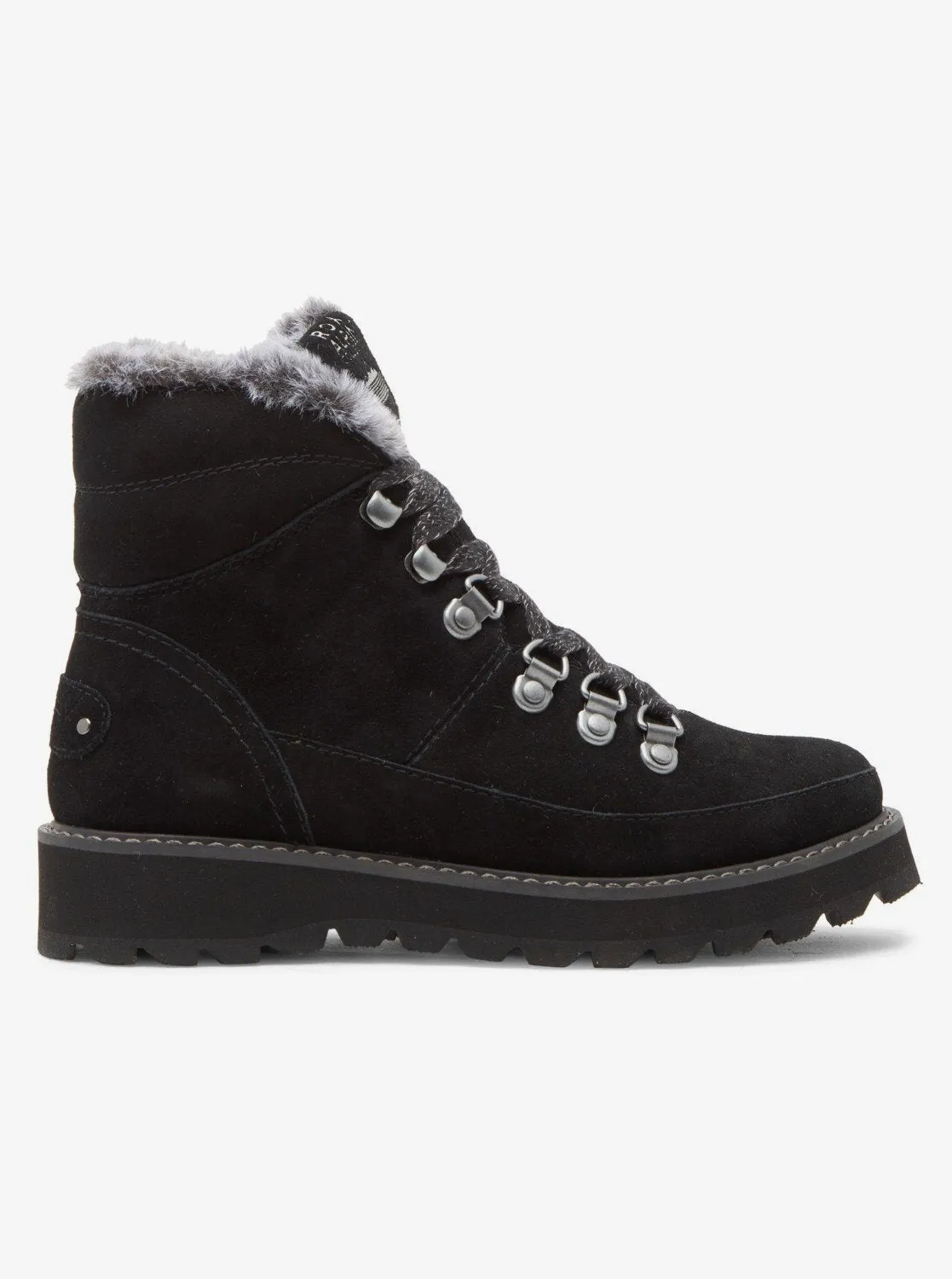 Sadie Lace-Up Boots - Anthracite