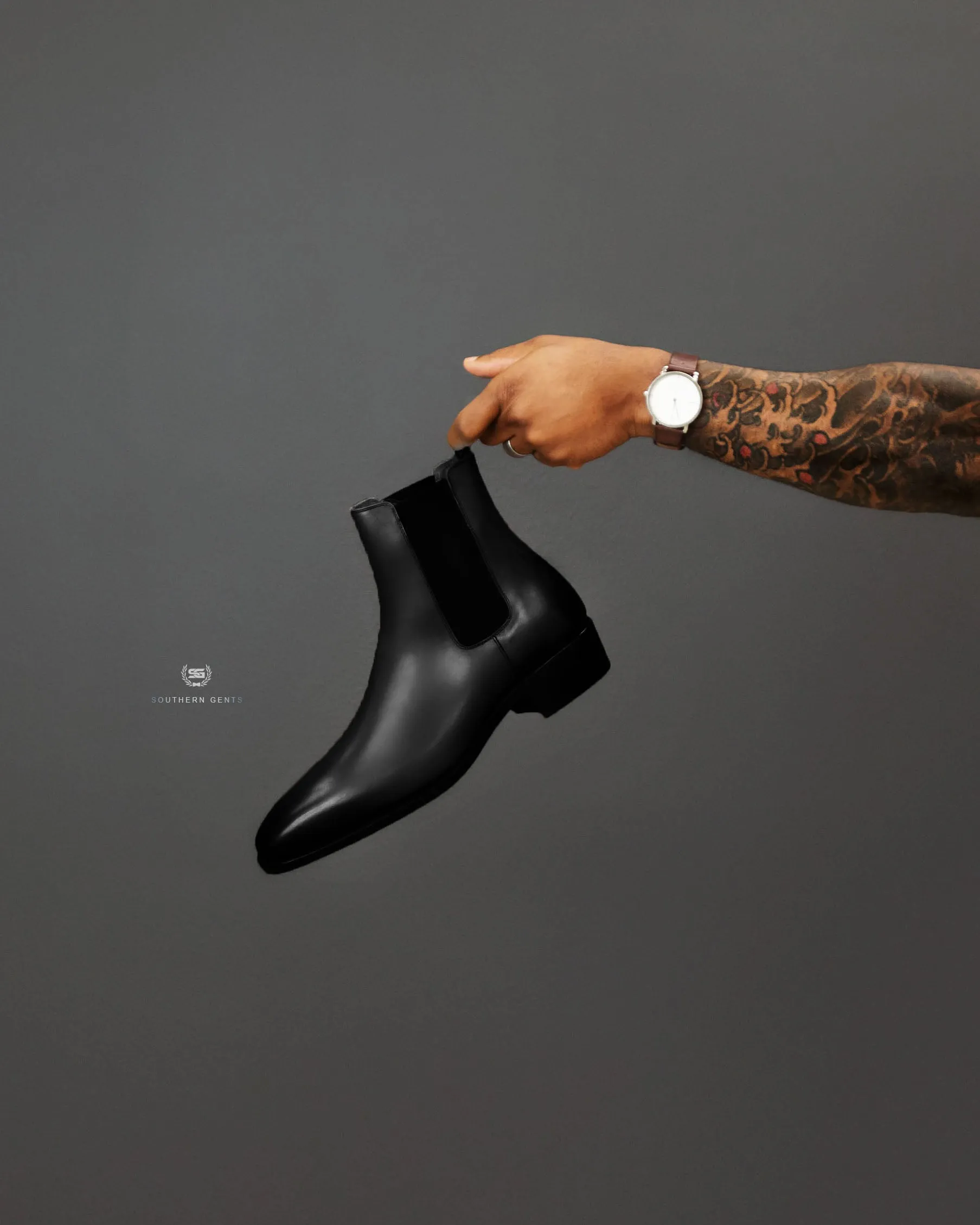 SG Damien Chelsea Boot - Black