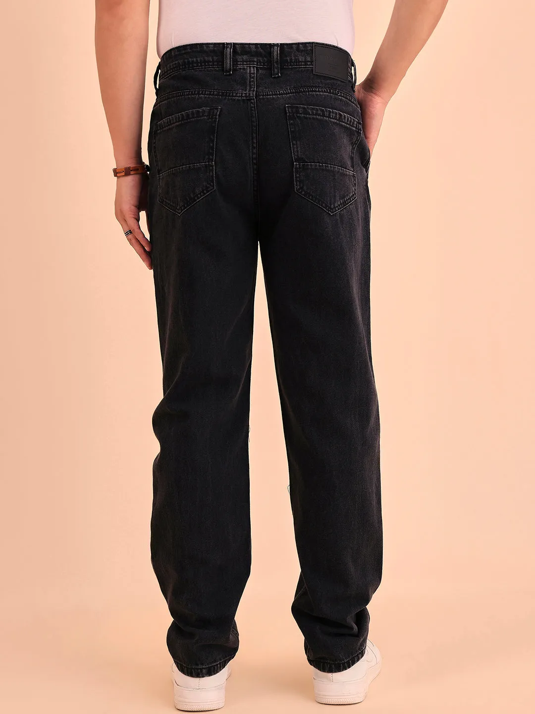 Style Quotient Men Relaxed Fit High Rise Cotton Jeans