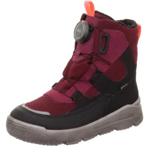 Superfit Red/Black Mars Boots With Warm Lining