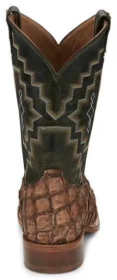 TONY LAMA MEN'S LEVIATHAN PIRARUCU WESTERN BOOT - 6082