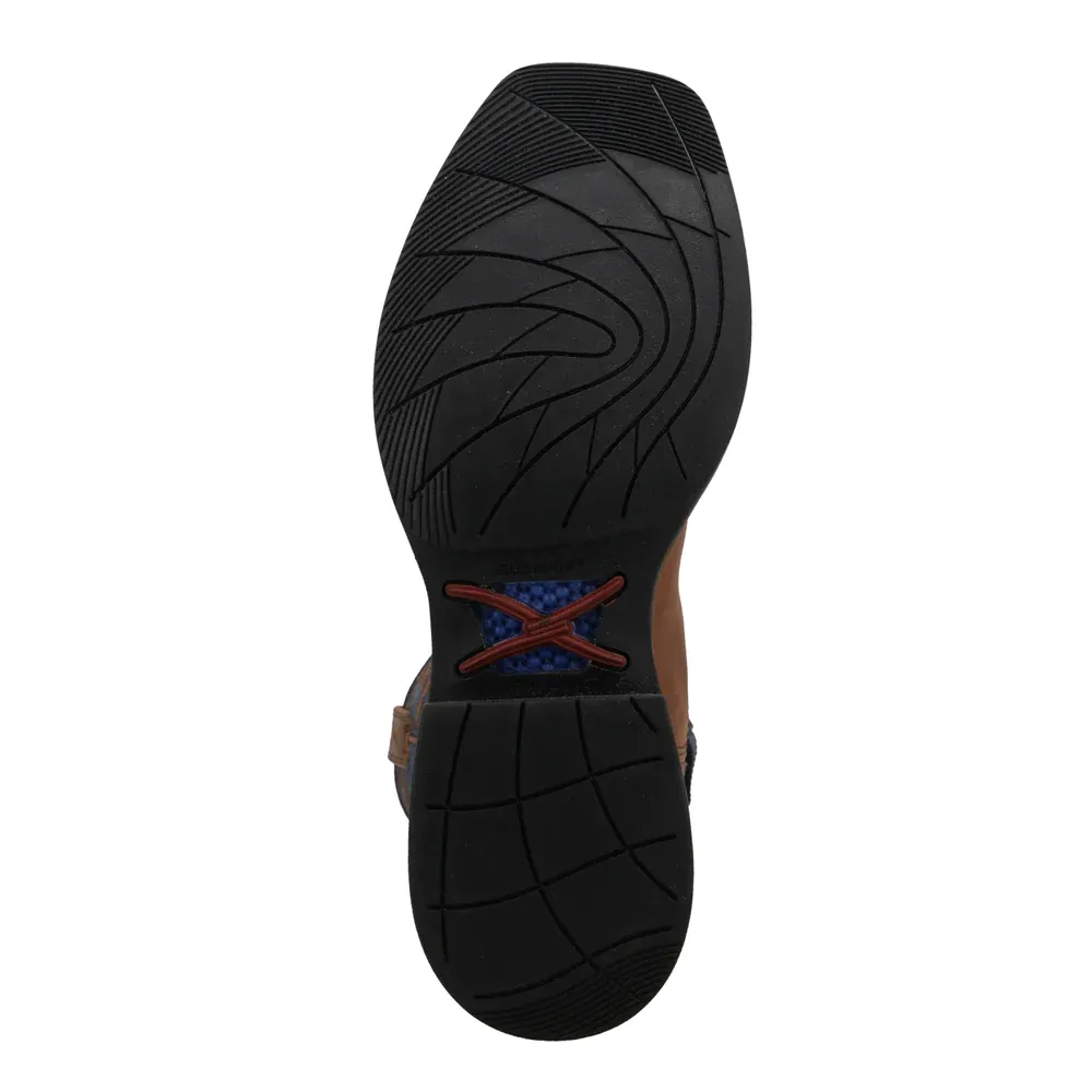 TWISTED X MENS SADDLE AND TRUE BLUE MXW0009