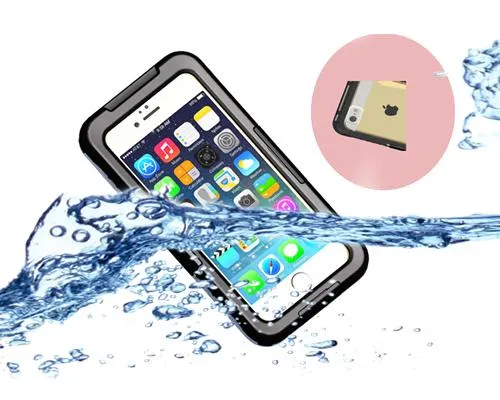 Waterproof Series iPhone 6 Plus PC Case (5.5 inches) - Black