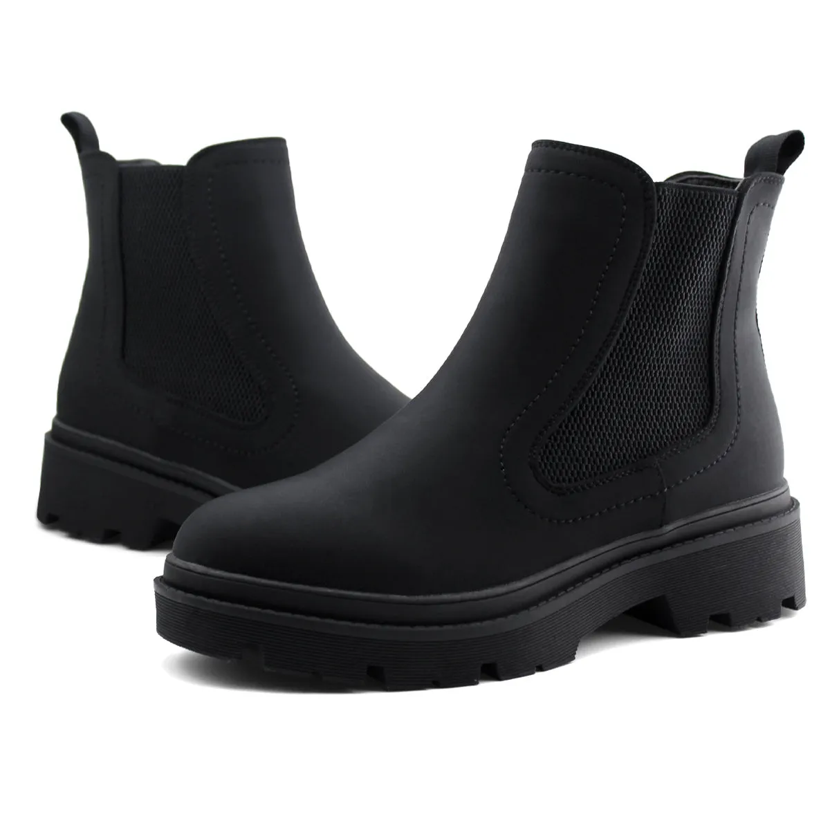 Women Lycra Chelsea Boots