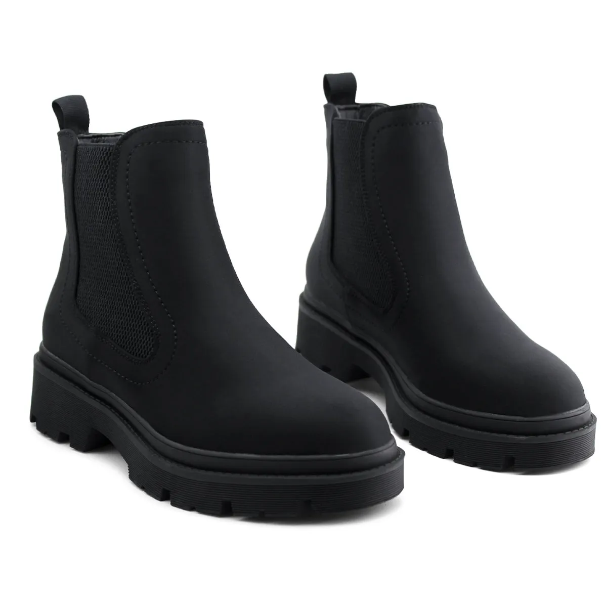 Women Lycra Chelsea Boots