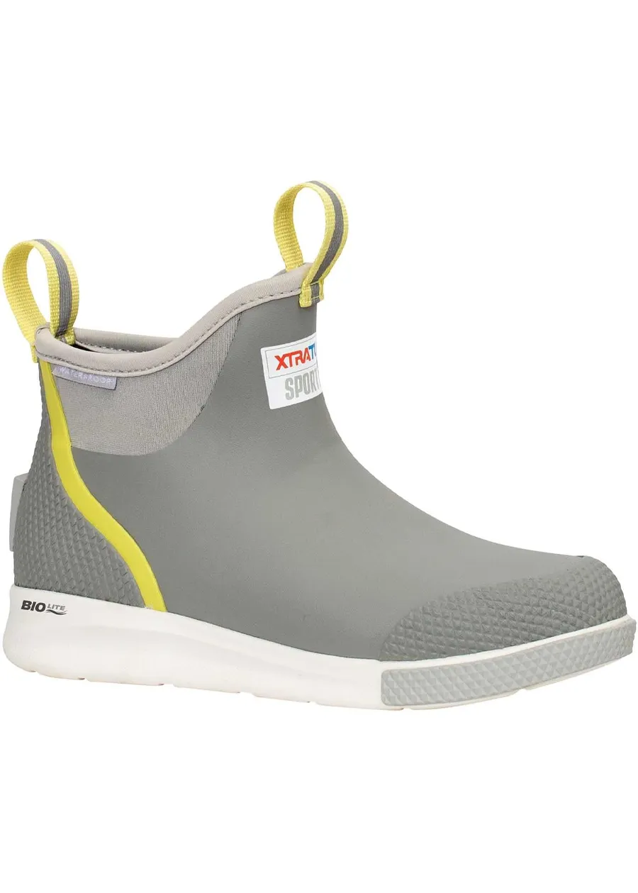 Women's 6in Ankle Deck Boot Sport-Grey