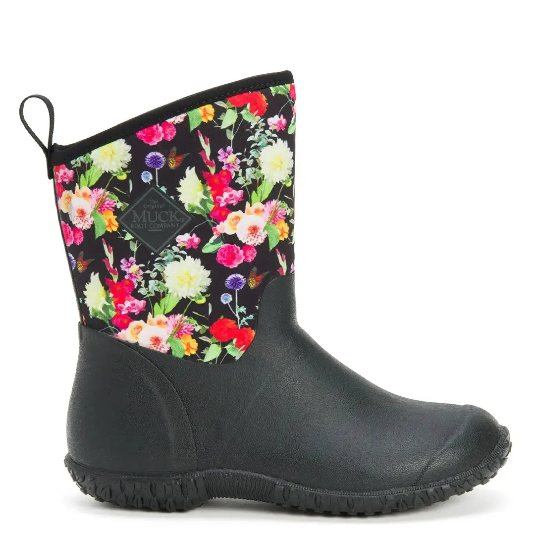 Women's RHS Muckster II Short Boot - Night Floral by Muckboot